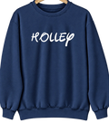 Holley, New York Hometown Crewneck — Navy