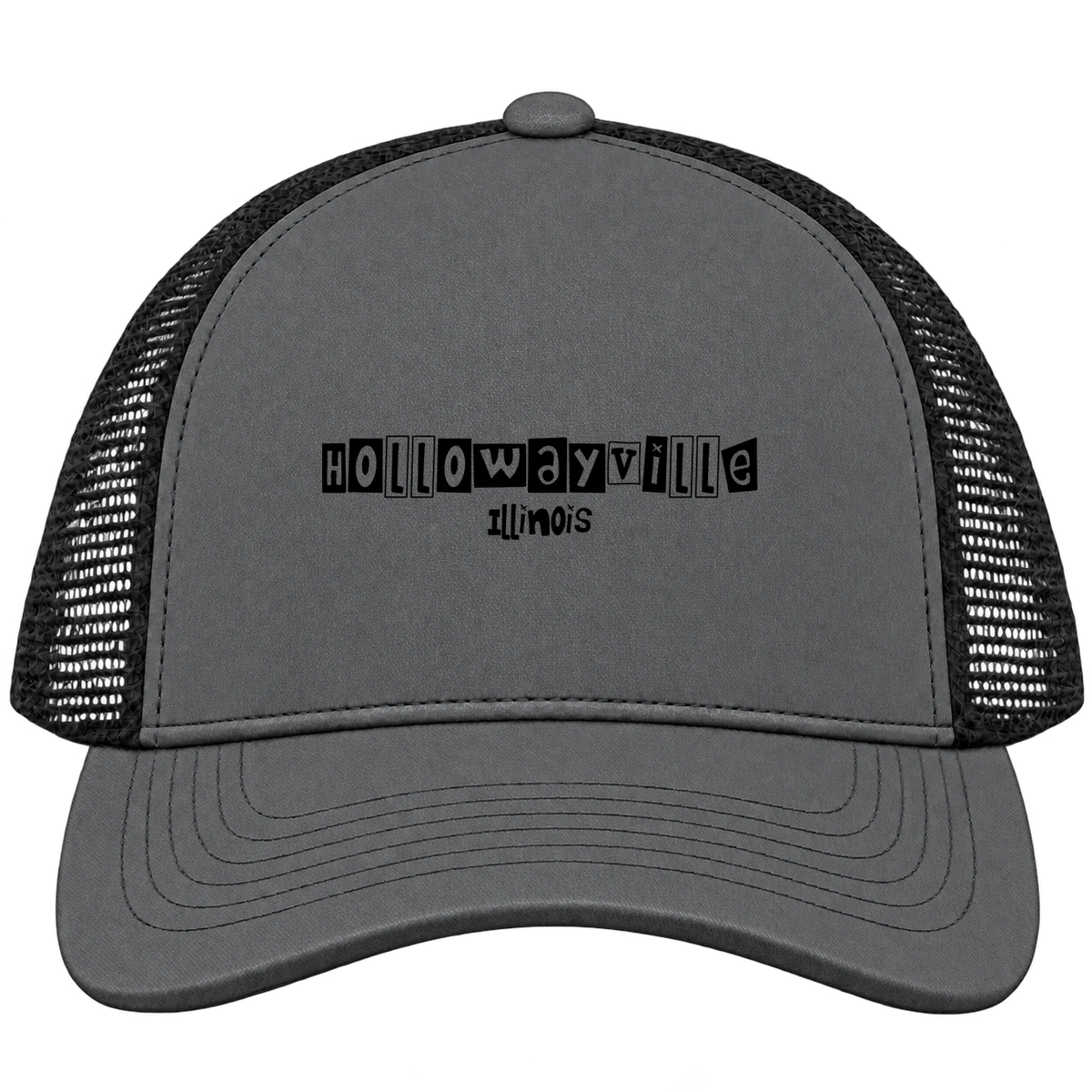 Hollowayville, Illinois Hometown Trucker Cap