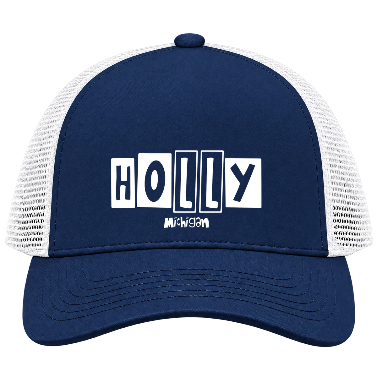 Holly, Michigan Hometown Trucker Cap