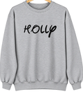 Holly, Michigan Hometown Crewneck — Sport Grey