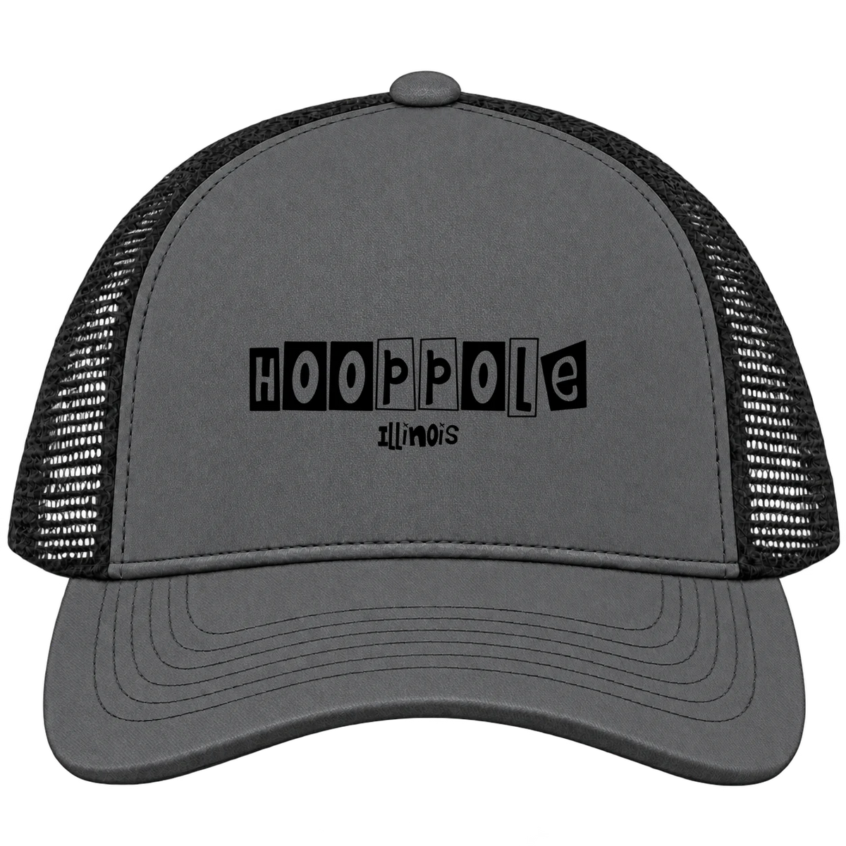 Hooppole, Illinois Hometown Trucker Cap