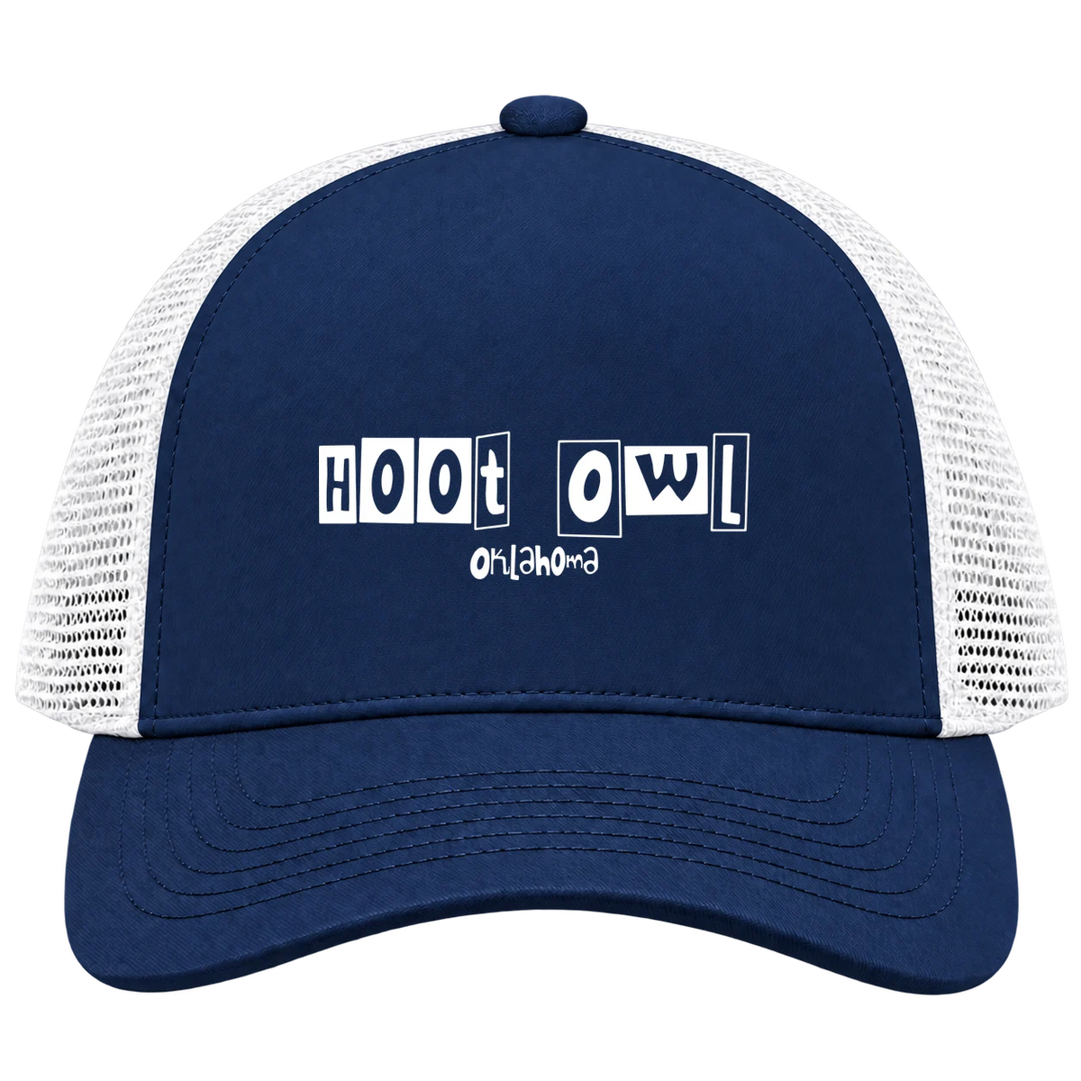 Hoot Owl, Oklahoma Hometown Trucker Cap