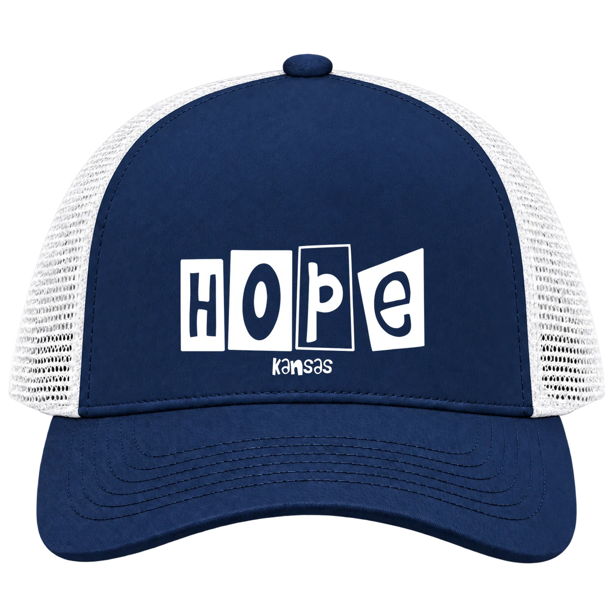 Hope, Kansas Hometown Trucker Cap