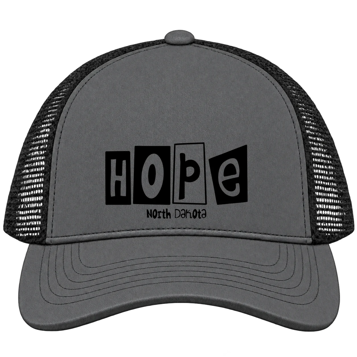 Hope, North Dakota Hometown Trucker Cap