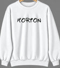 Horton, Kansas Hometown Crewneck — White