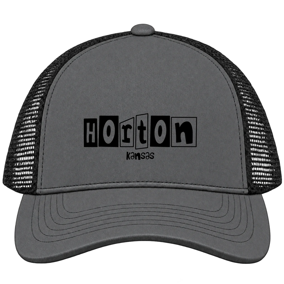 Horton, Kansas Hometown Trucker Cap