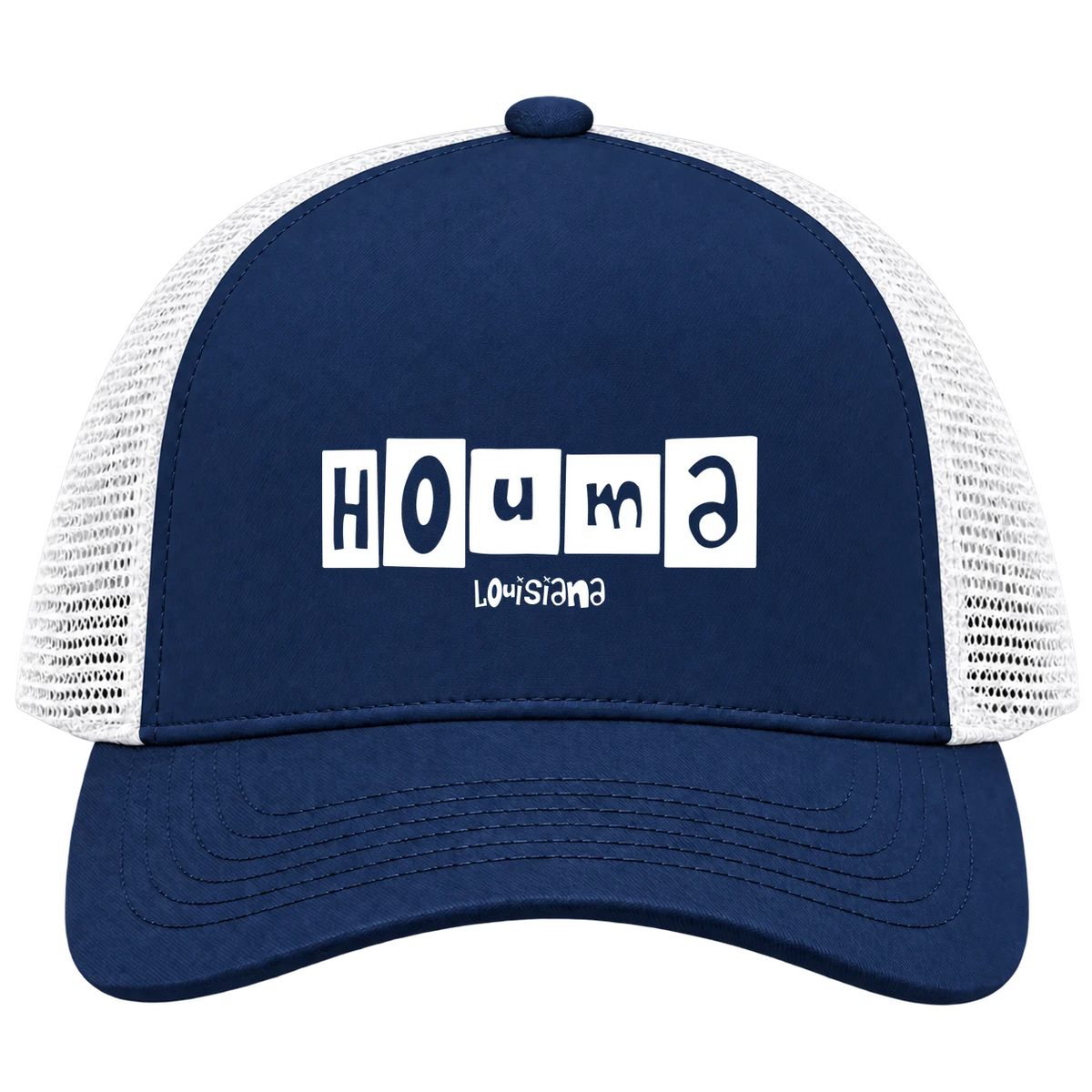 Houma, Louisiana Hometown Trucker Cap