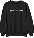 Houston Lake, Missouri Hometown Crewneck — Black