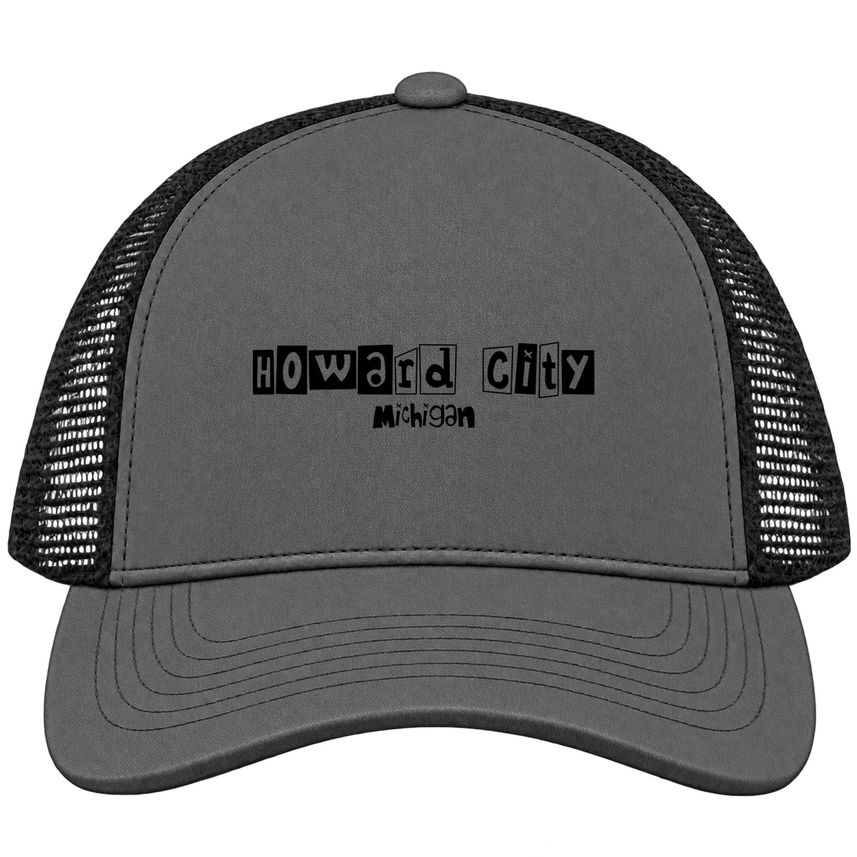 Howard City, Michigan Hometown Trucker Cap
