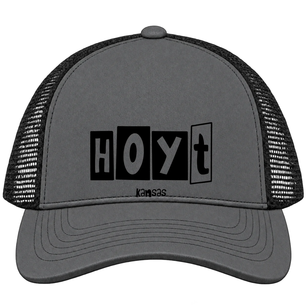 Hoyt, Kansas Hometown Trucker Cap