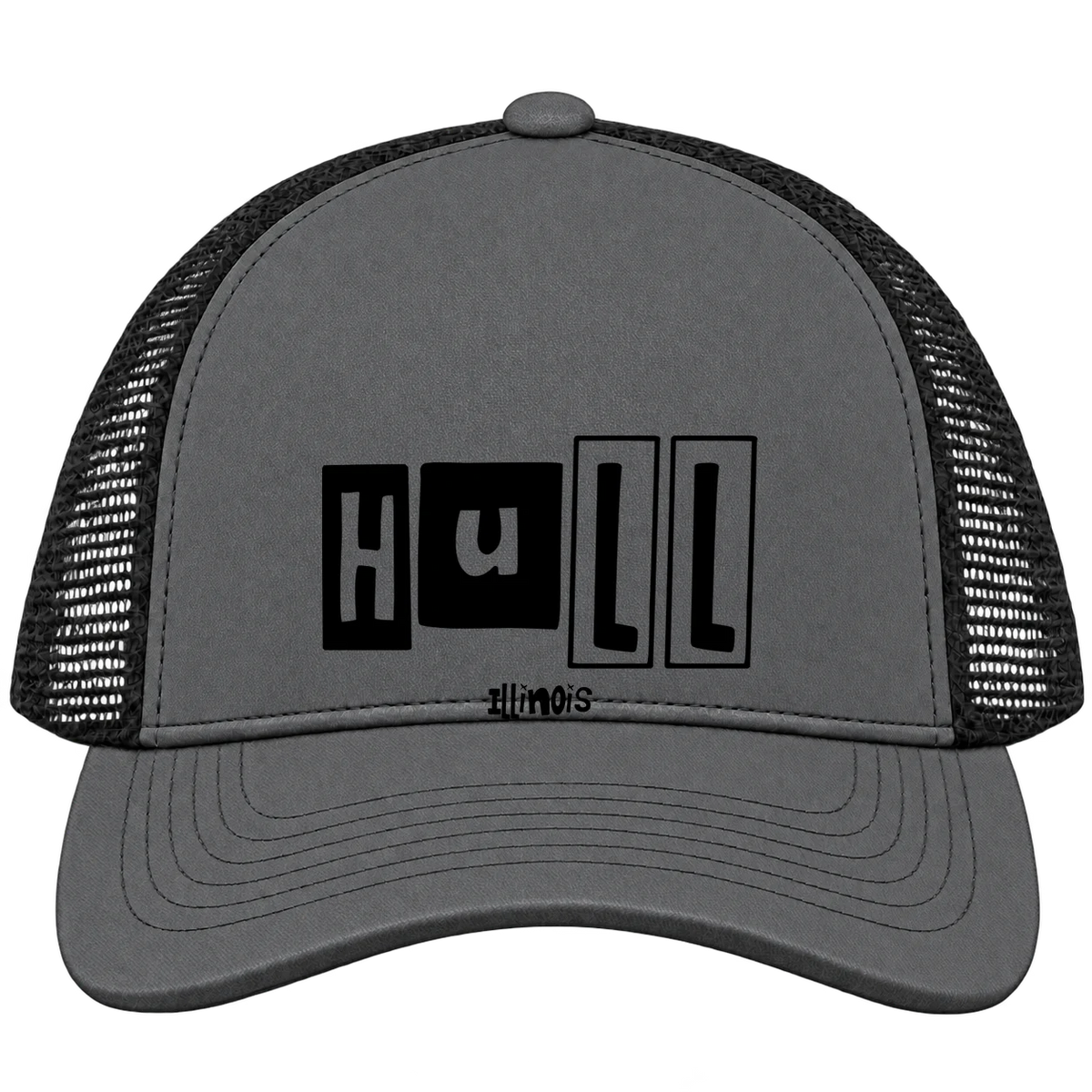 Hull, Illinois Hometown Trucker Cap