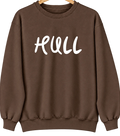 Hull, Massachusetts Hometown Crewneck — Brown