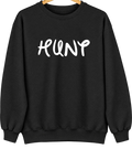 Hunt, New York Hometown Crewneck — Black