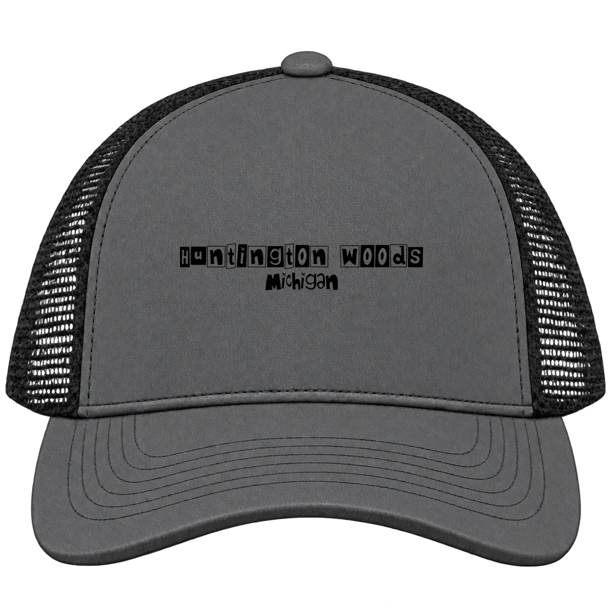 Huntington Woods, Michigan Hometown Trucker Cap
