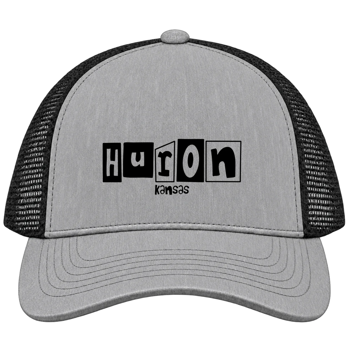 Huron, Kansas Hometown Trucker Cap