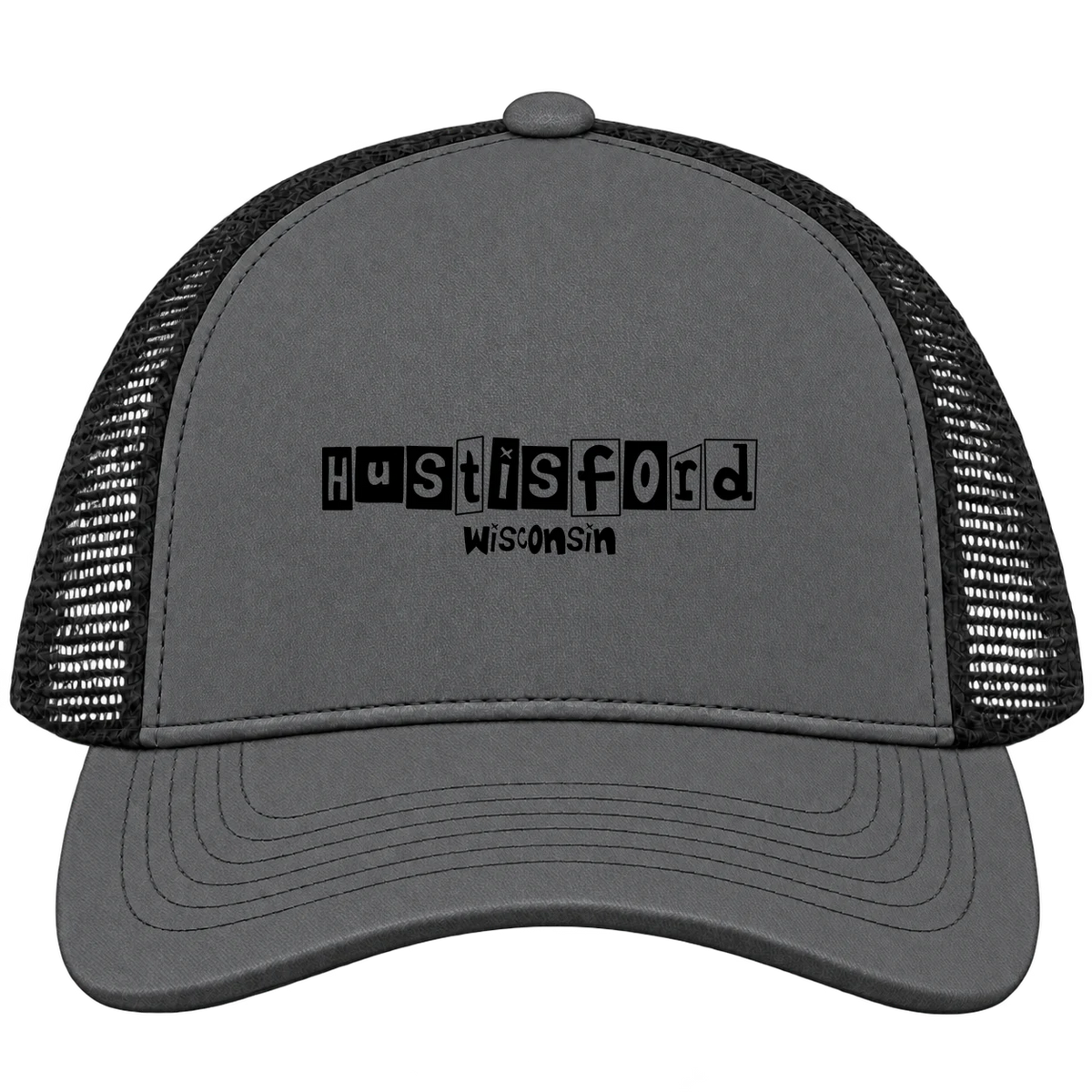 Hustisford, Wisconsin Hometown Trucker Cap