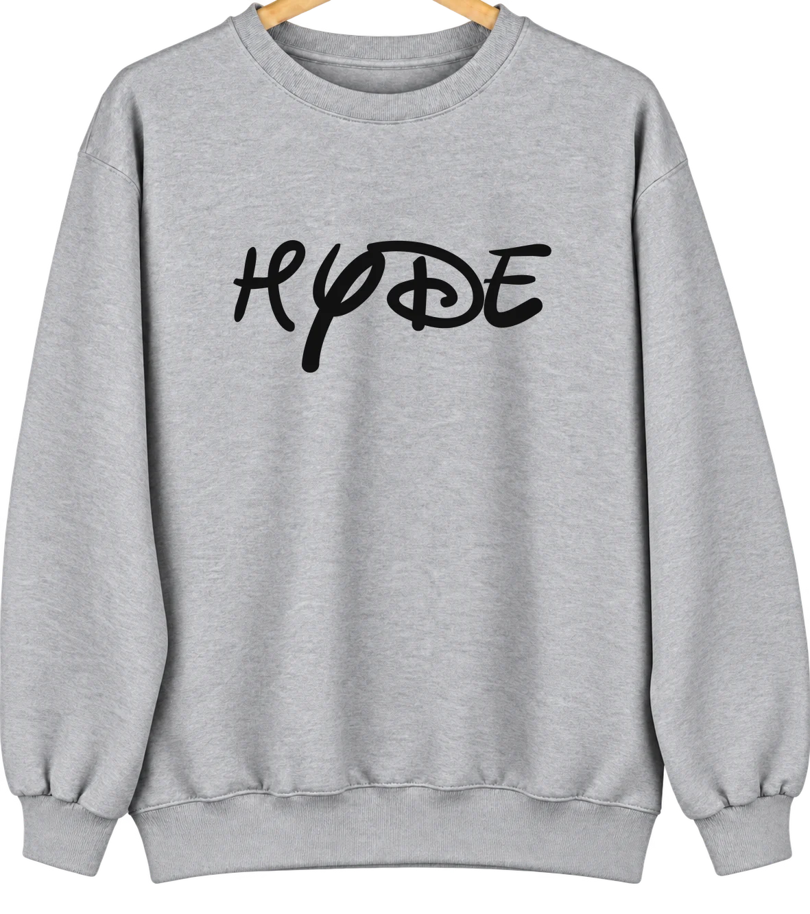 Hyde, Pennsylvania Hometown Crewneck — Sport Grey
