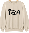 Ida, Louisiana Hometown Crewneck — Sand