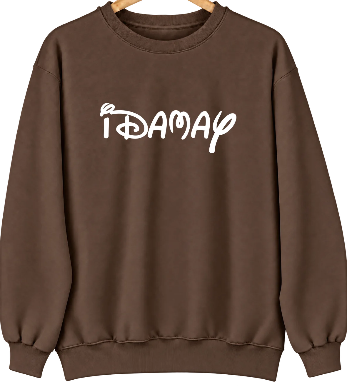 Idamay, West Virginia Hometown Crewneck — Brown