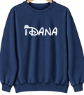 Idana, Kansas Hometown Crewneck — Navy