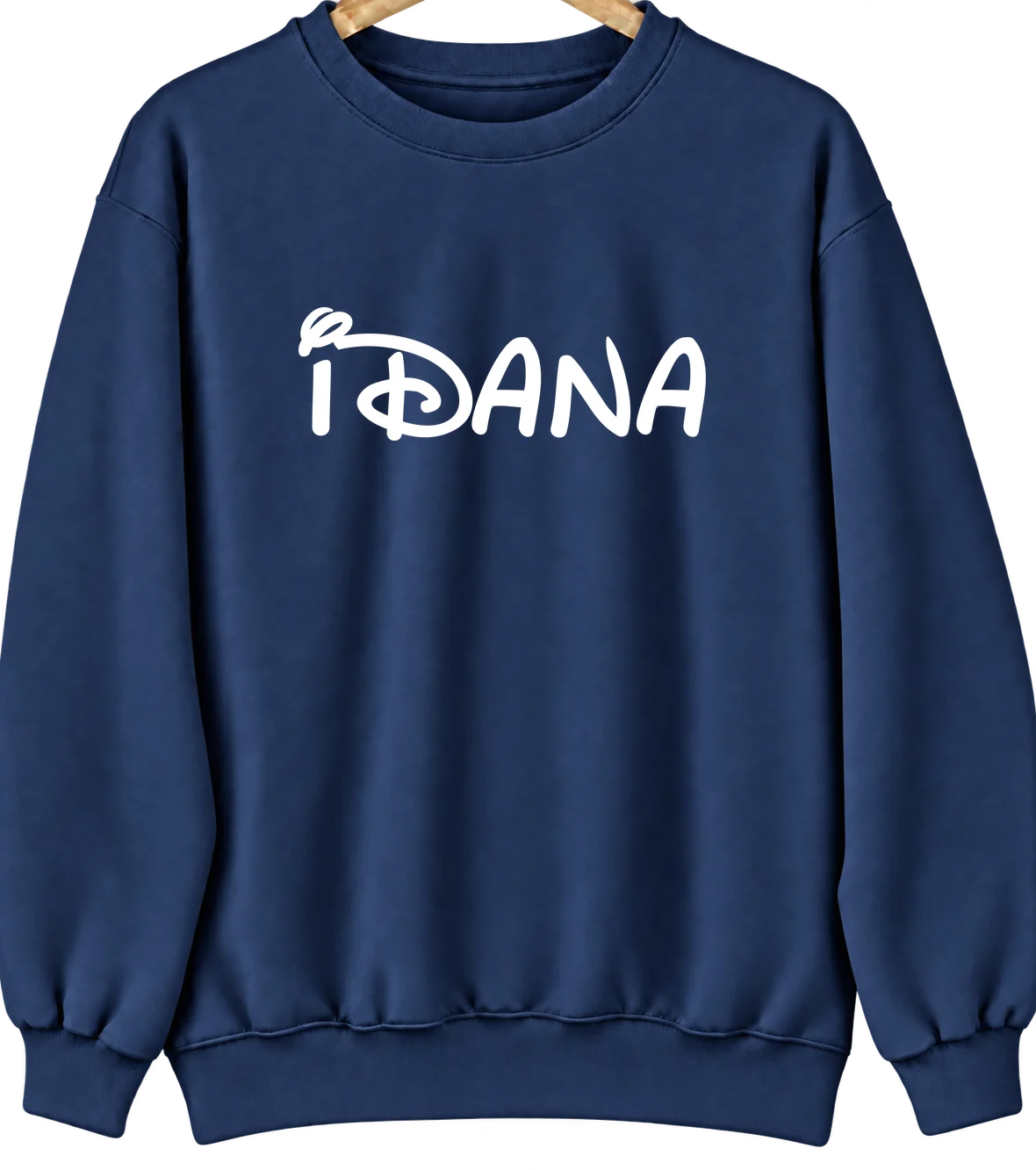 Idana, Kansas Hometown Crewneck — Navy