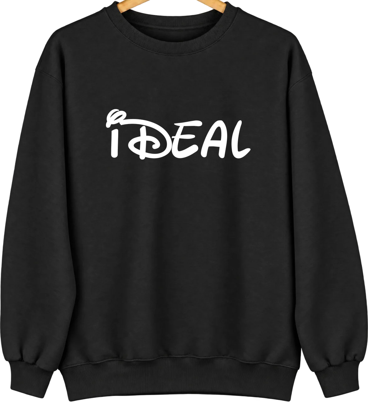 Ideal, Georgia Hometown Crewneck — Black