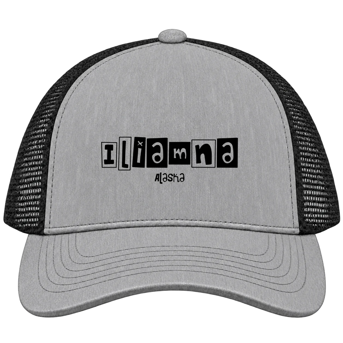 Iliamna, Alaska Hometown Trucker Cap