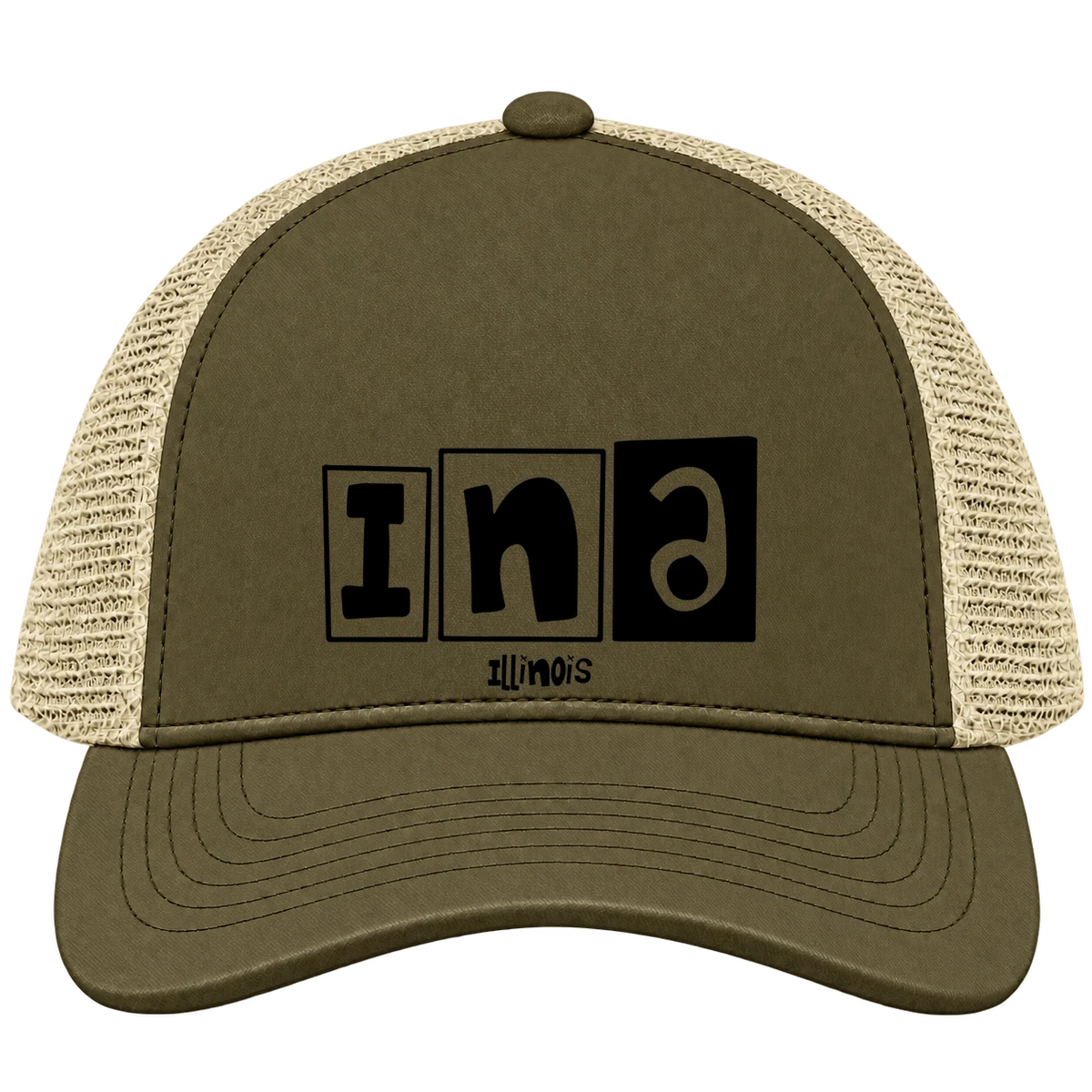 Ina, Illinois Hometown Trucker Cap
