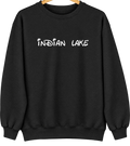 Indian Lake, Missouri Hometown Crewneck — Black