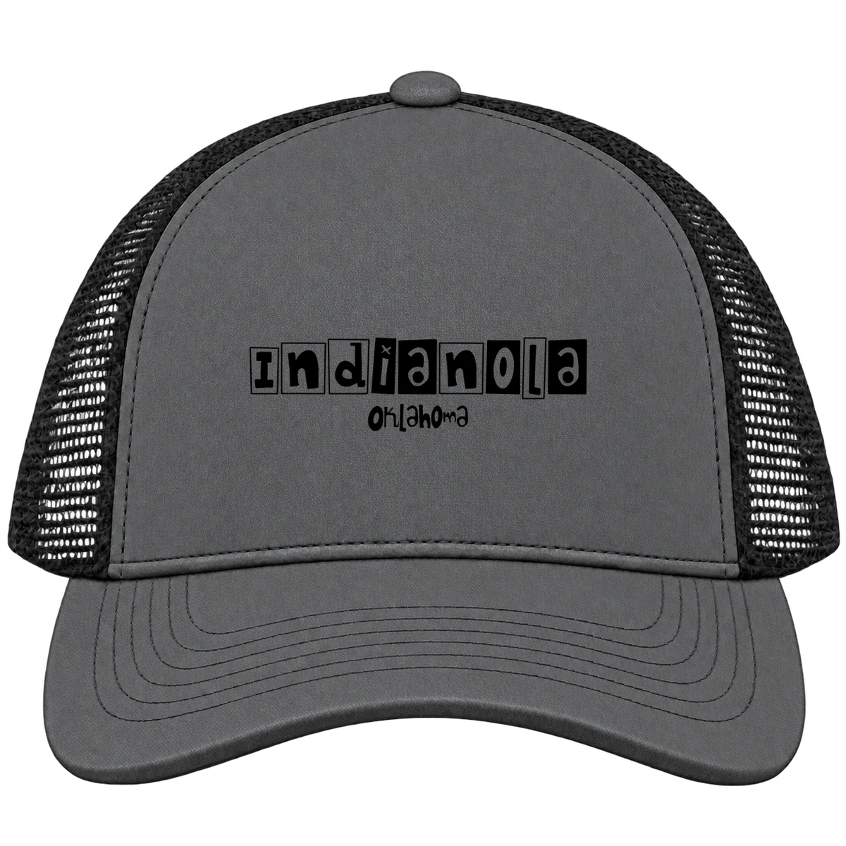 Indianola, Oklahoma Hometown Trucker Cap
