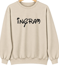 Ingram, Texas Hometown Crewneck — Sand