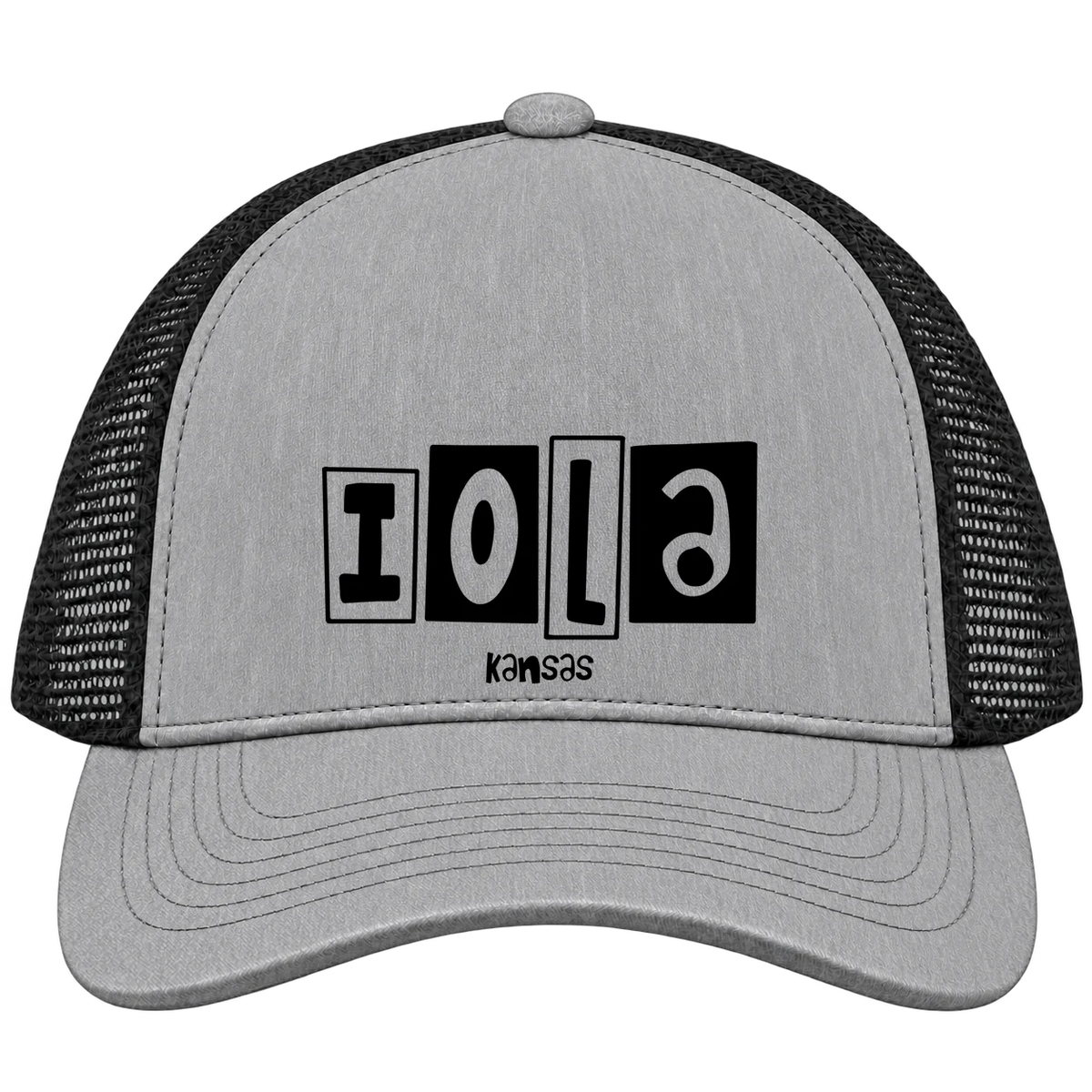 Iola, Kansas Hometown Trucker Cap