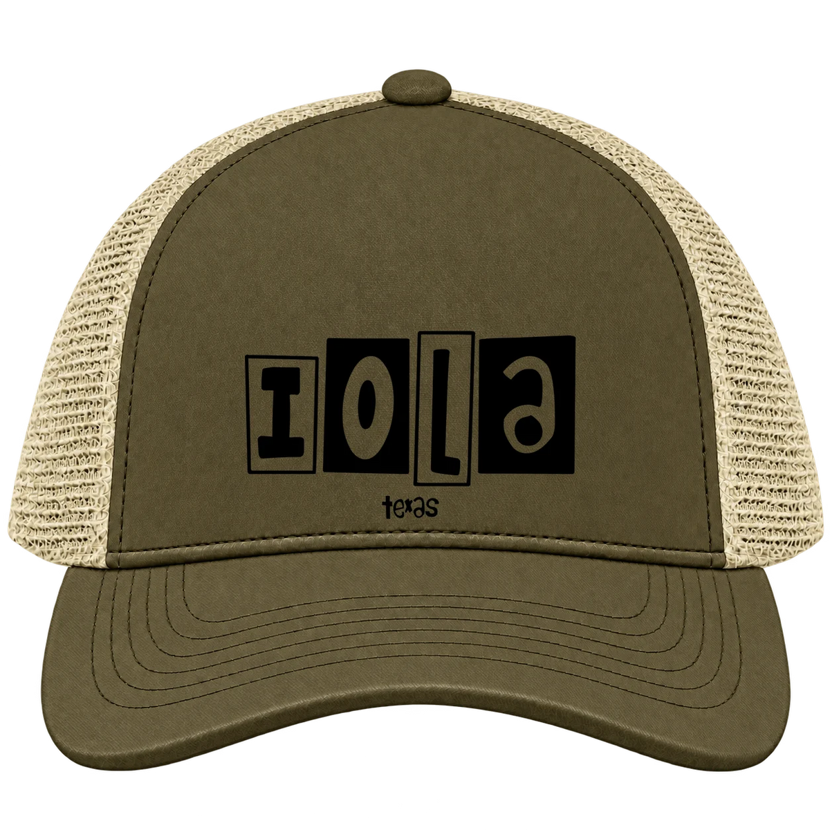 Iola, Texas Hometown Trucker Cap