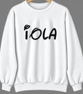 Iola, Wisconsin Hometown Crewneck — White