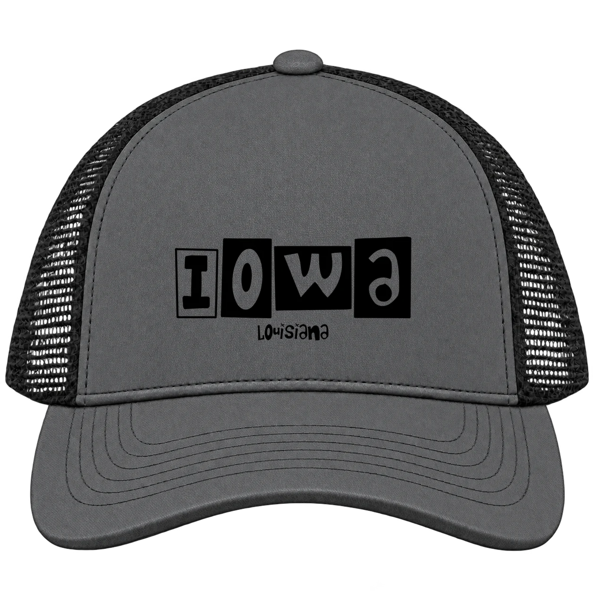 Iowa, Louisiana Hometown Trucker Cap