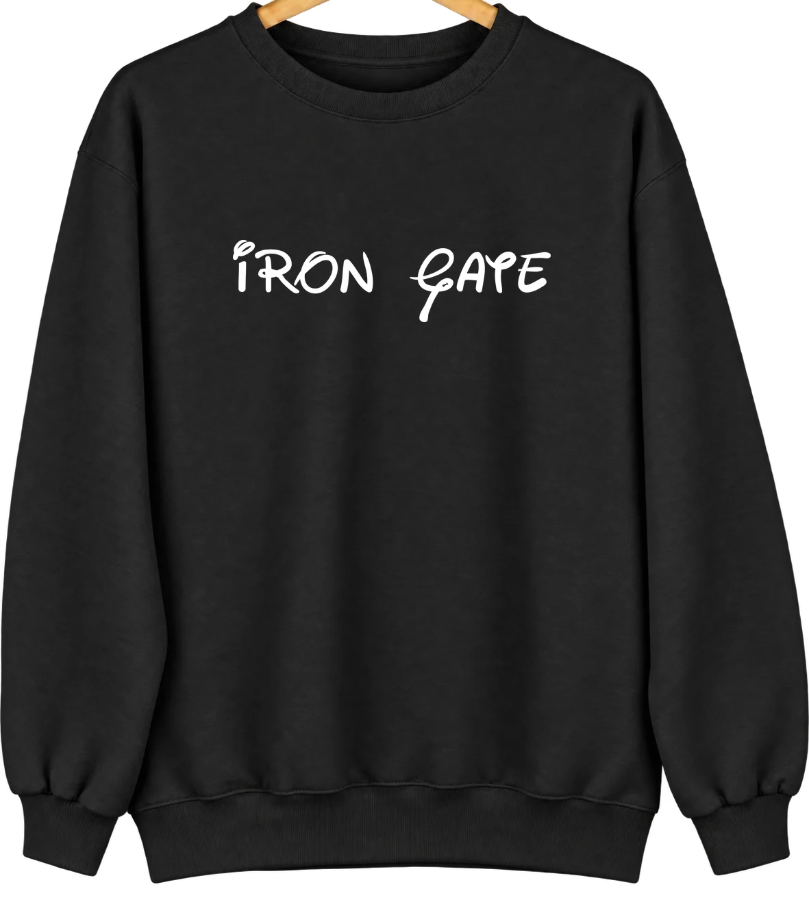 Iron Gate, Virginia Hometown Crewneck — Black