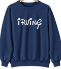 Irving, Illinois Hometown Crewneck — Navy