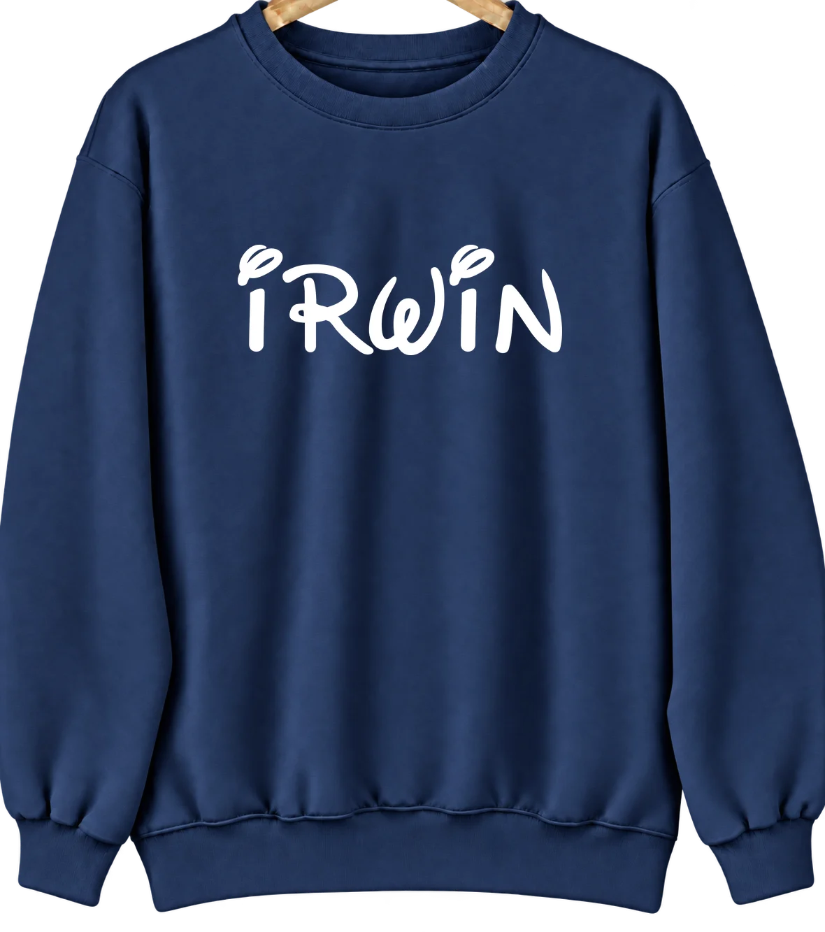 Irwin, Idaho Hometown Crewneck — Navy