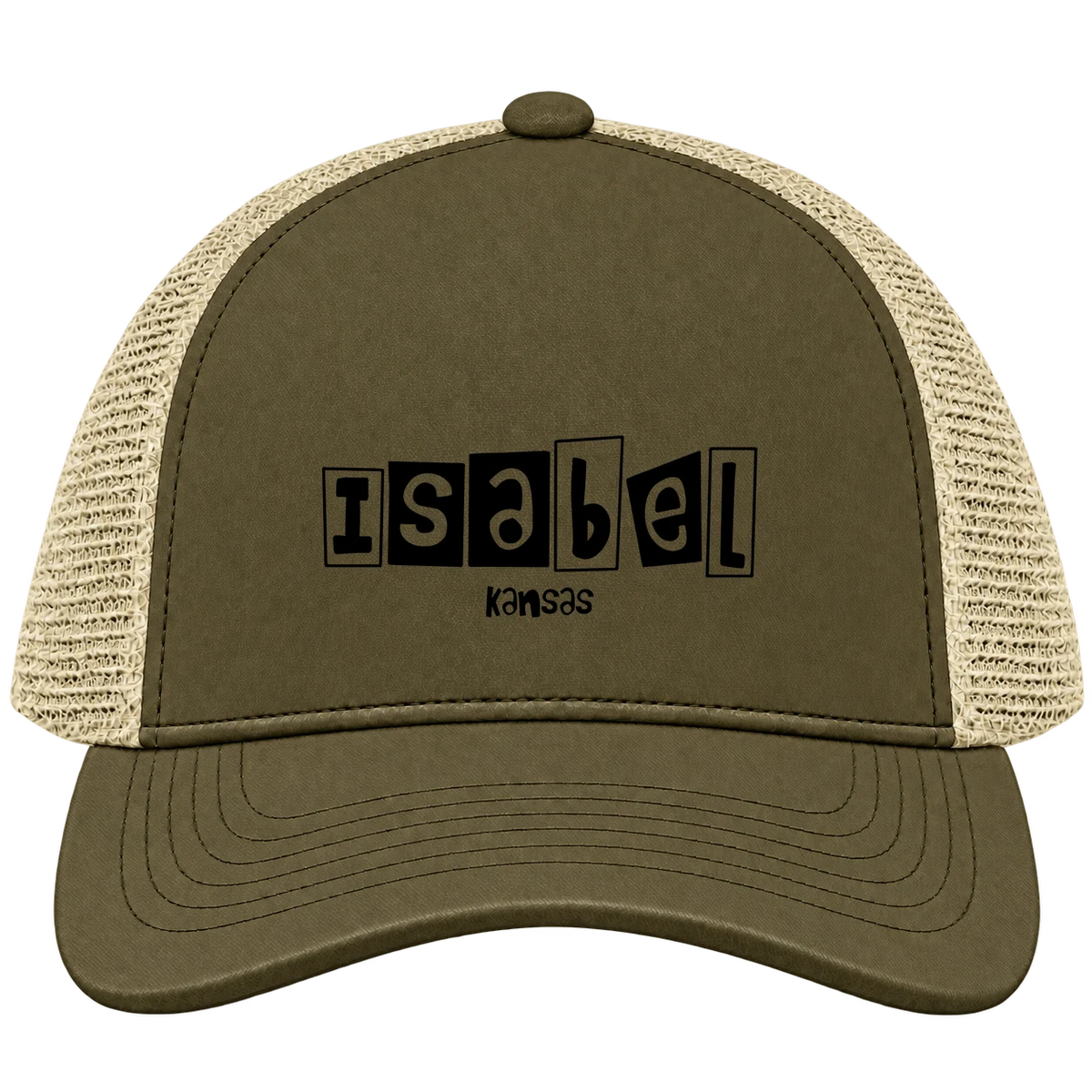 Isabel, Kansas Hometown Trucker Cap
