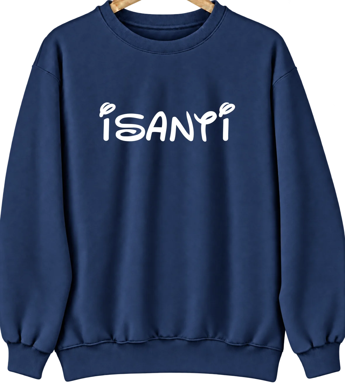 Isanti, Minnesota Hometown Crewneck — Navy