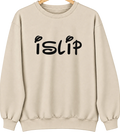 Islip, New York Hometown Crewneck — Sand