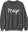 Italy, Texas Hometown Crewneck — Dark Heather
