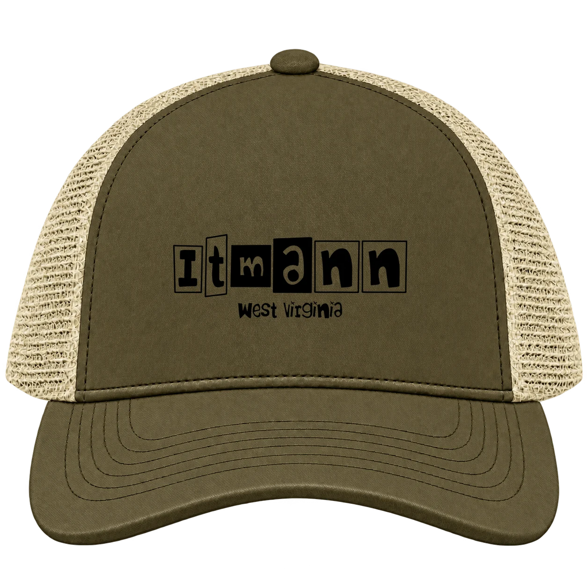 Itmann, West Virginia Hometown Trucker Cap