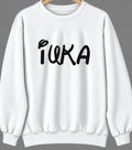 Iuka, Illinois Hometown Crewneck — White