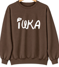 Iuka, Kansas Hometown Crewneck — Brown