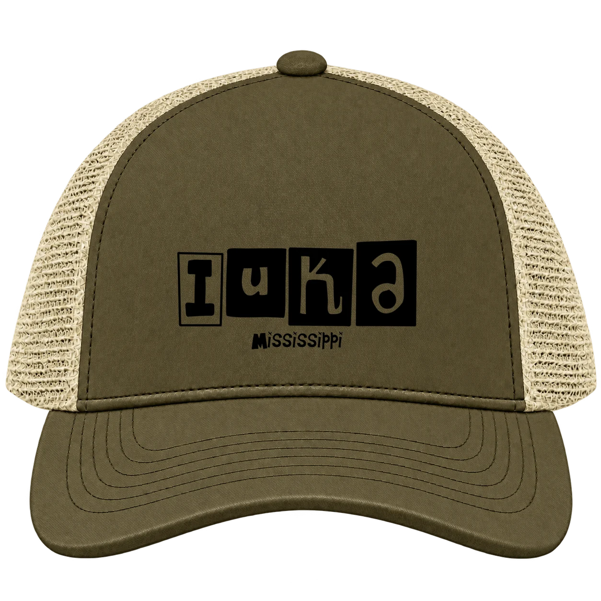 Iuka, Mississippi Hometown Trucker Cap