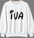 Iva, South Carolina Hometown Crewneck — White
