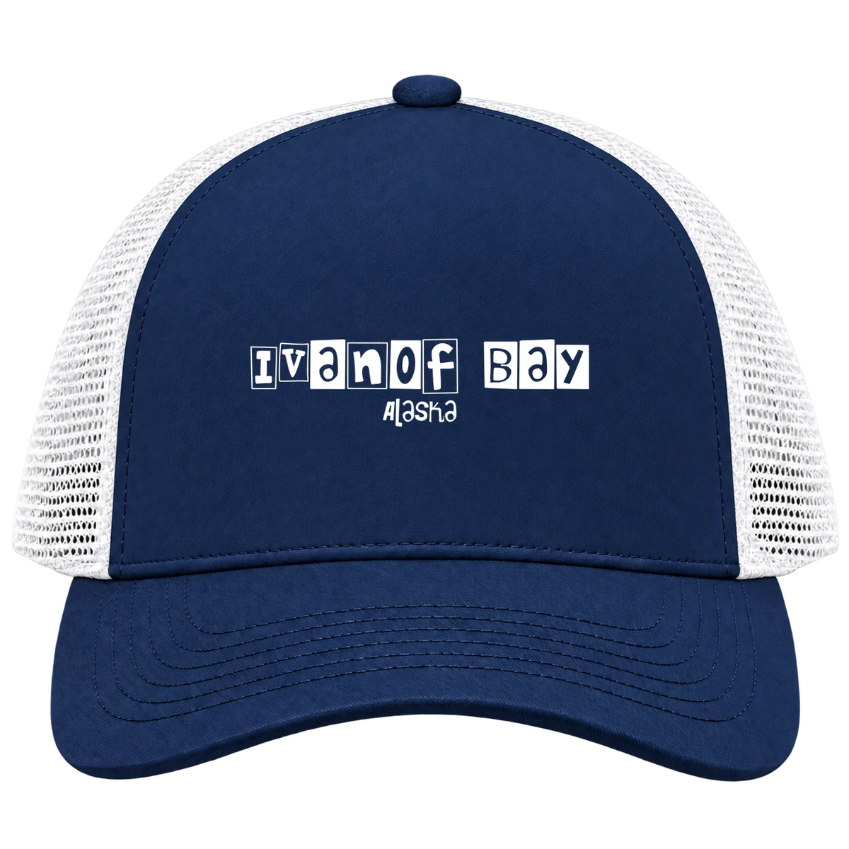 Ivanof Bay, Alaska Hometown Trucker Cap