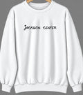 Jackson Center, Ohio Hometown Crewneck — White