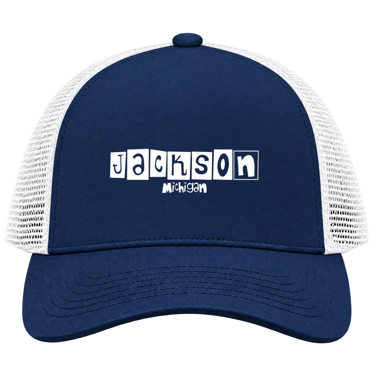 Jackson, Michigan Hometown Trucker Cap